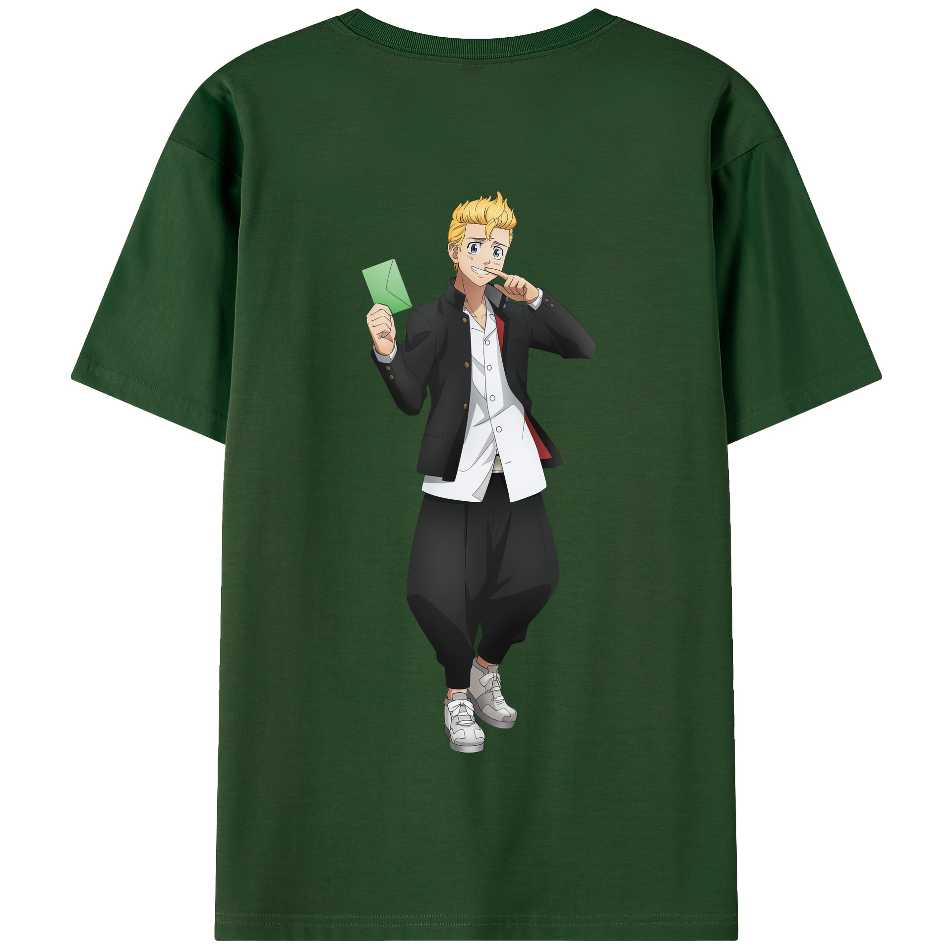 （画像用） 東京リベンジャーズ Tokyo Revengers 綿100％半袖Tシャツ（背面プリント）